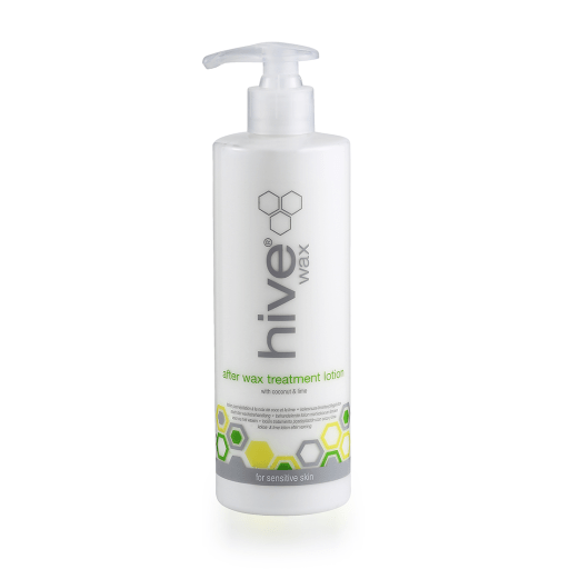 Hive After Wax Treatment Lotion with Coconut & Lime 400ml - Hairdressing Supplies