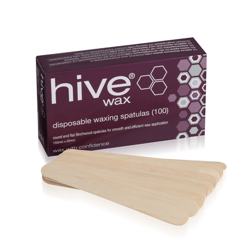 Hive Disposable Wooden Spatulas pack of 100 - Hairdressing Supplies