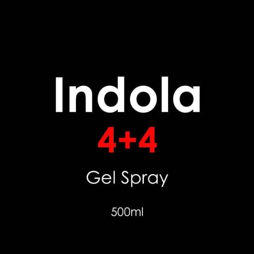 Indola 4+4 Gel Spray 500ml - Hairdressing Supplies