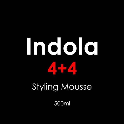 Indola 4+4 Styling Mousse 500ml - Hairdressing Supplies