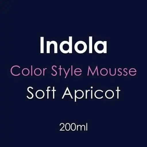 Indola Color Style Mousse - Soft Apricot 200ml