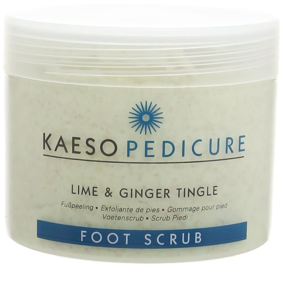 Kaeso Beauty Lime & Ginger Tingle Foot Scrub 450ml