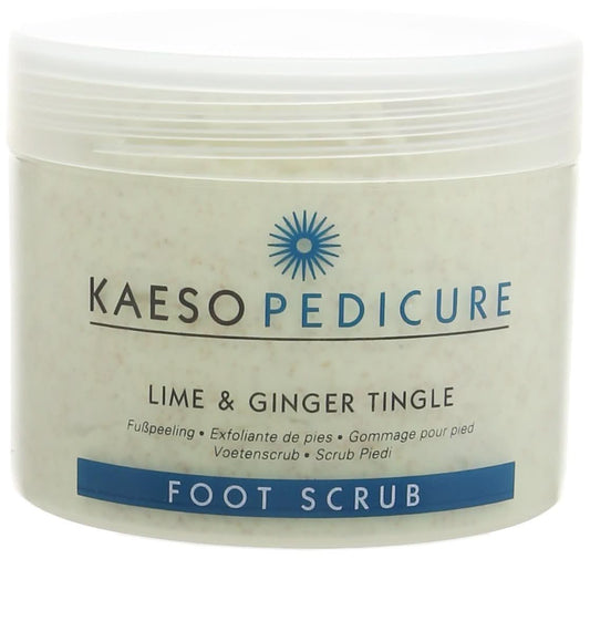 Kaeso Beauty Lime & Ginger Tingle Foot Scrub 450ml