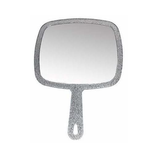 Kodo Glitter Single Handle Mirror - Silver