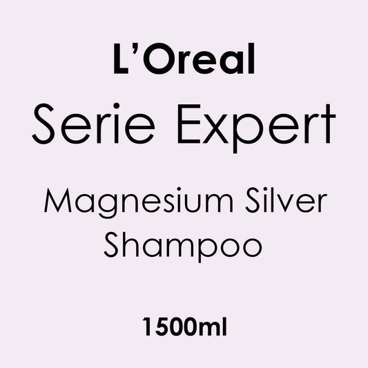 L'Oreal Professionnel Serie Expert Silver Shampoo 1500ml - Hairdressing Supplies