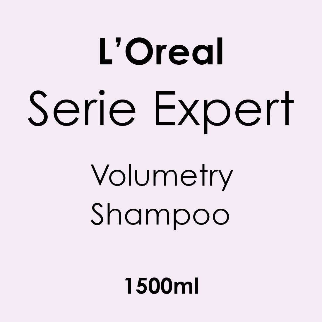L'Oreal Professionnel Serie Expert Volumetry Shampoo 1500ml - Hairdressing Supplies