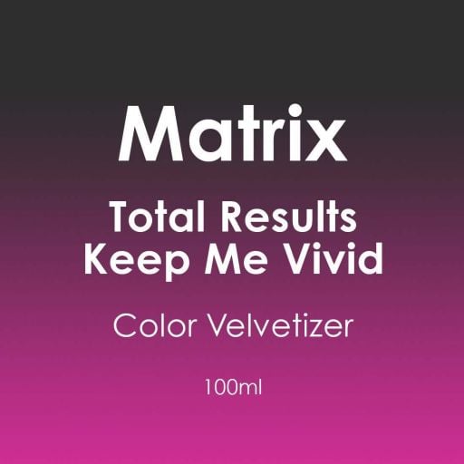 Matrix Total Results Keep Me Vivid Color Velvetizer Hair Balm 100ml - Hairdressing Supplies