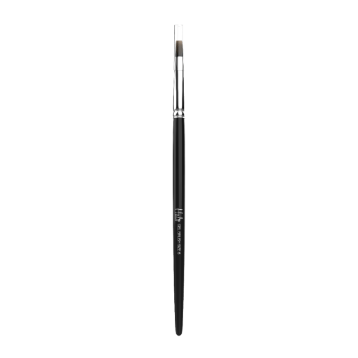 Nylon Gel Brush Flat White 6