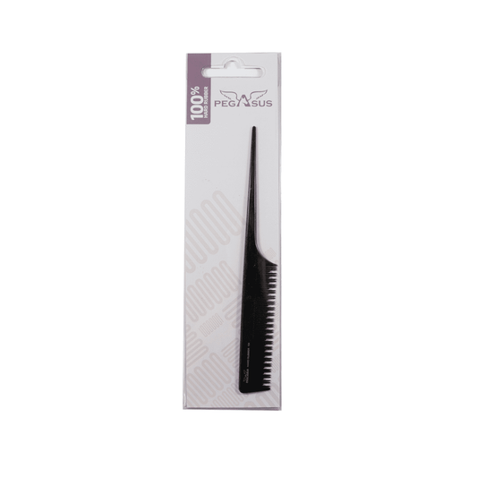 Pegasus 104 Hard Rubber Back Comb - Hairdressing Supplies