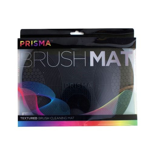 Prisma Brush Mat - Black - Hairdressing Supplies