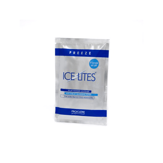 Proclere Freeze Ice Lights - 50g Sachet - Hairdressing Supplies