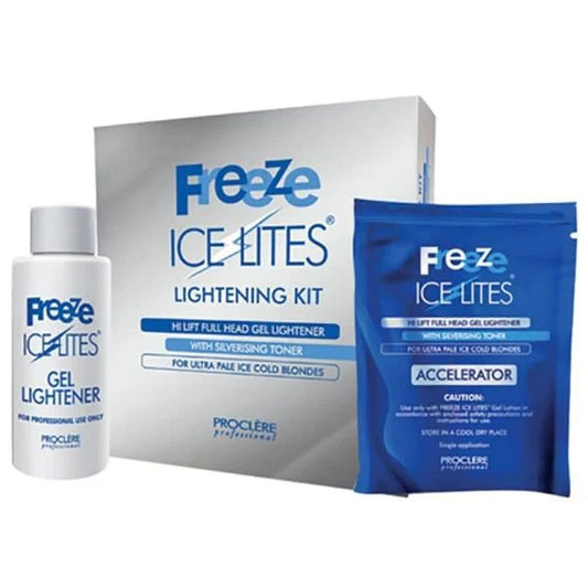 Proclere Freeze Ice Lites Gel Lightening Kit 50ml - Hairdressing Supplies