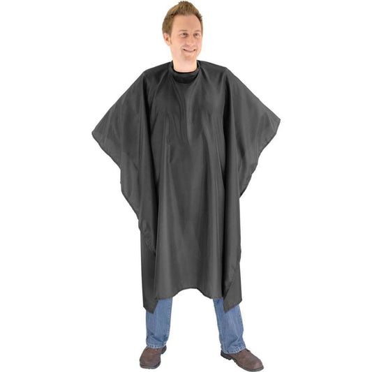 Red Spot Poly Cape Popper - Black