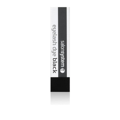Salon System Lash & Brow Tint Black 15ml - Hairdressing Supplies