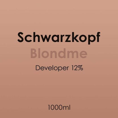 Schwarzkopf BLONDME Bleach, Peroxides & Developers 1L - Hairdressing Supplies