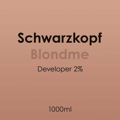 Schwarzkopf BLONDME Bleach, Peroxides & Developers 1L - Hairdressing Supplies