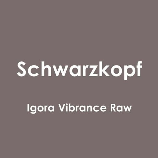 Schwarzkopf Igora Vibrance Raw Essentials -Permanent Hair Colour 60ml - Hairdressing Supplies