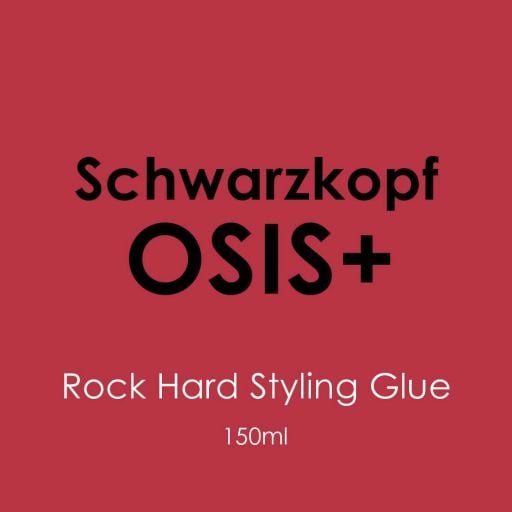 Schwarzkopf Osis Rock Hard Ultra Strong Styling Glue 150ml - Hairdressing Supplies