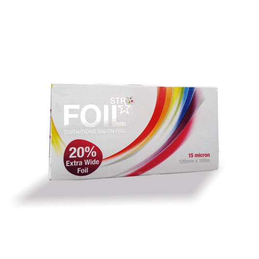 STR 12cm x 100m Extra Wide Foil - Hairdressing Supplies