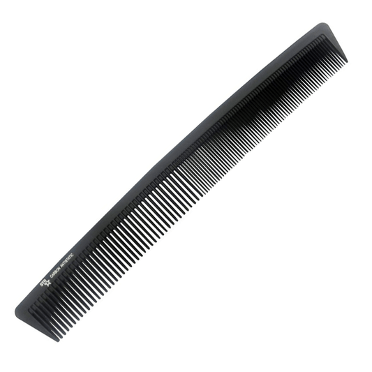 STR 8.5" Carbon Cutting Comb - Hairdressing Supplies