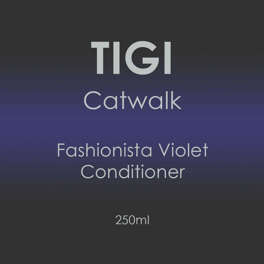 TIGI Catwalk Fashionista Violet Conditioner 250ml - Hairdressing Supplies