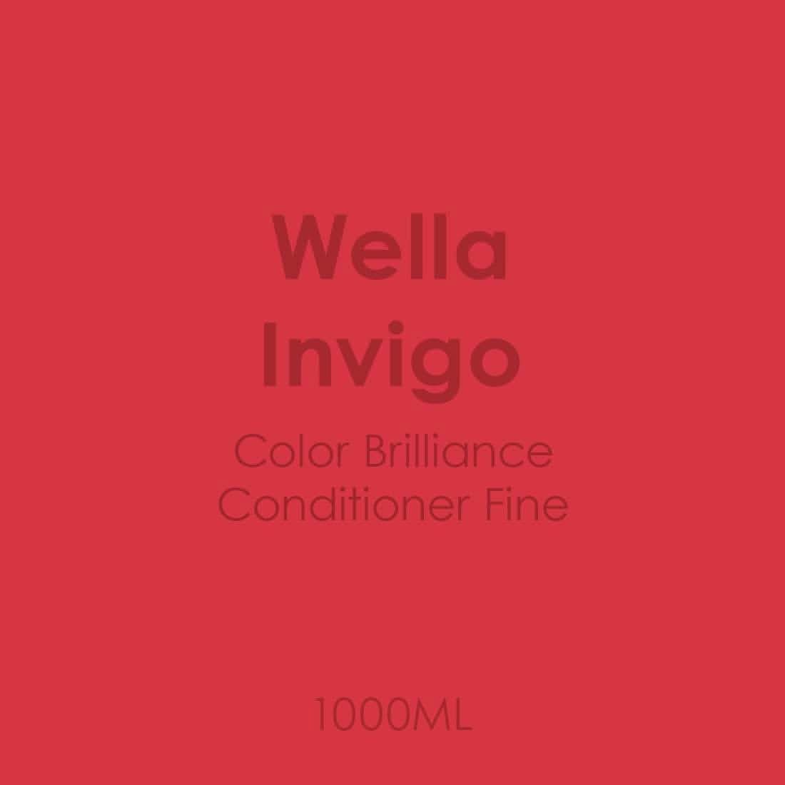 Wella Invigo Color Brilliance Conditioner Fine 1000ML
