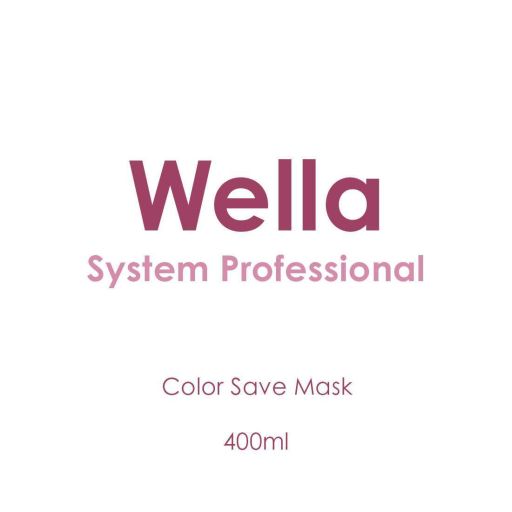 Wella System Professional Color Save Mask 400ml - Hairdressing Supplies